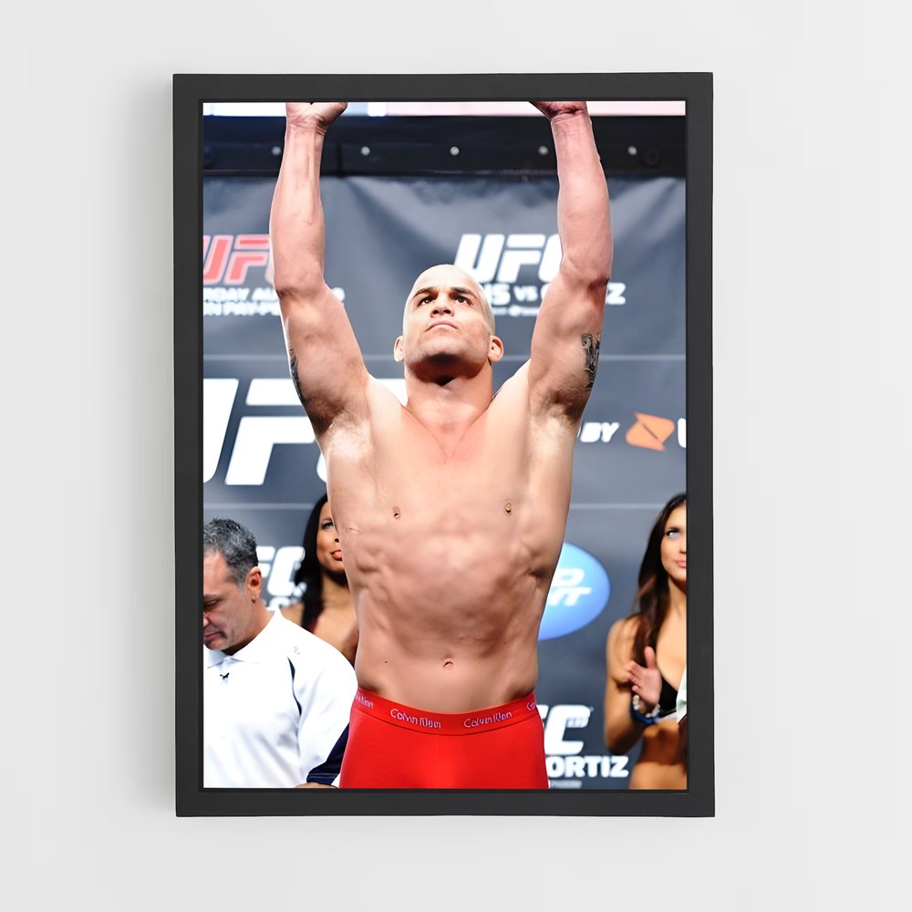 Poster Glory in the Octagon – affiche MMA (vue 2)